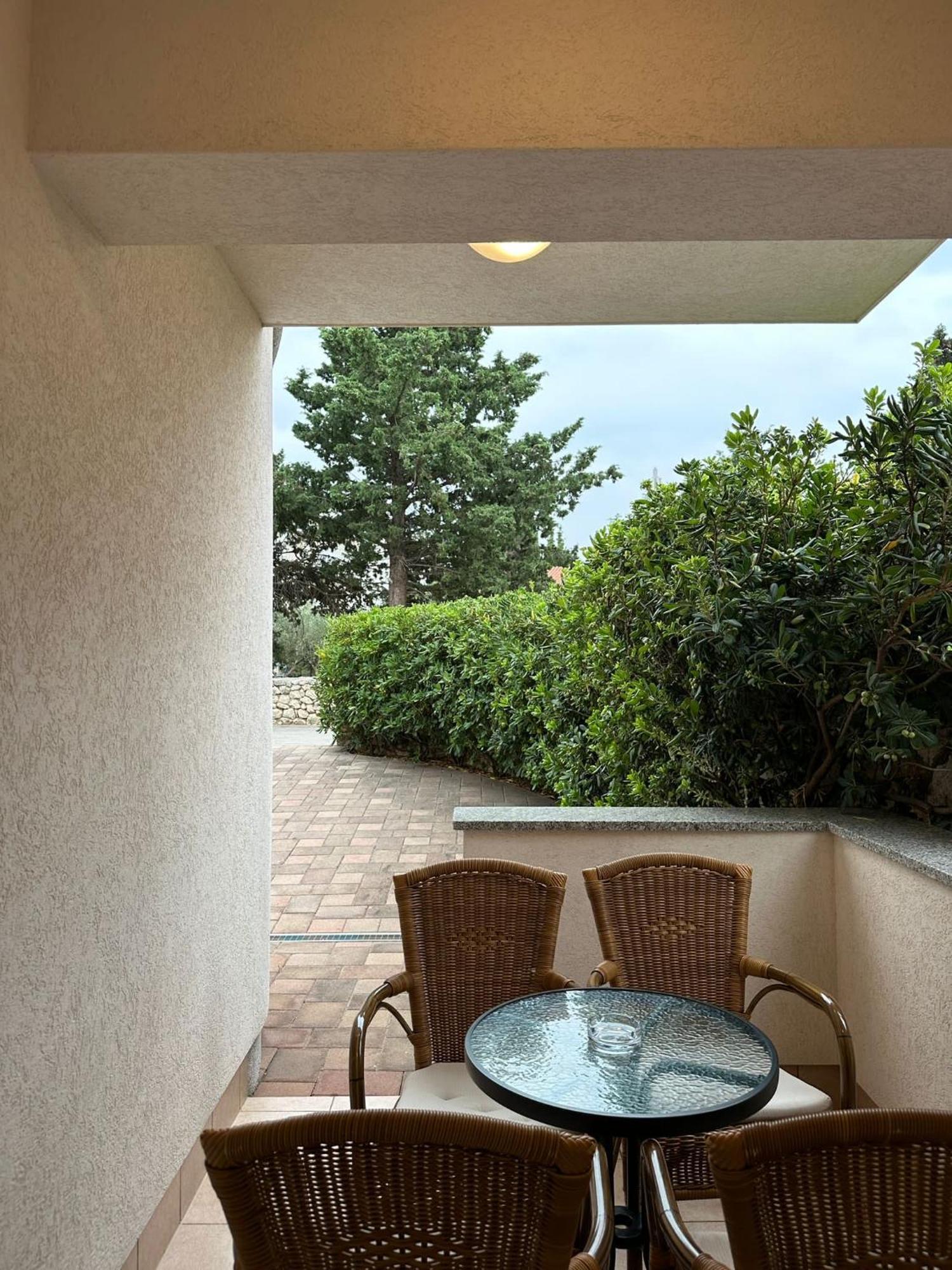 Apartmani Samec Novalja Bagian luar foto