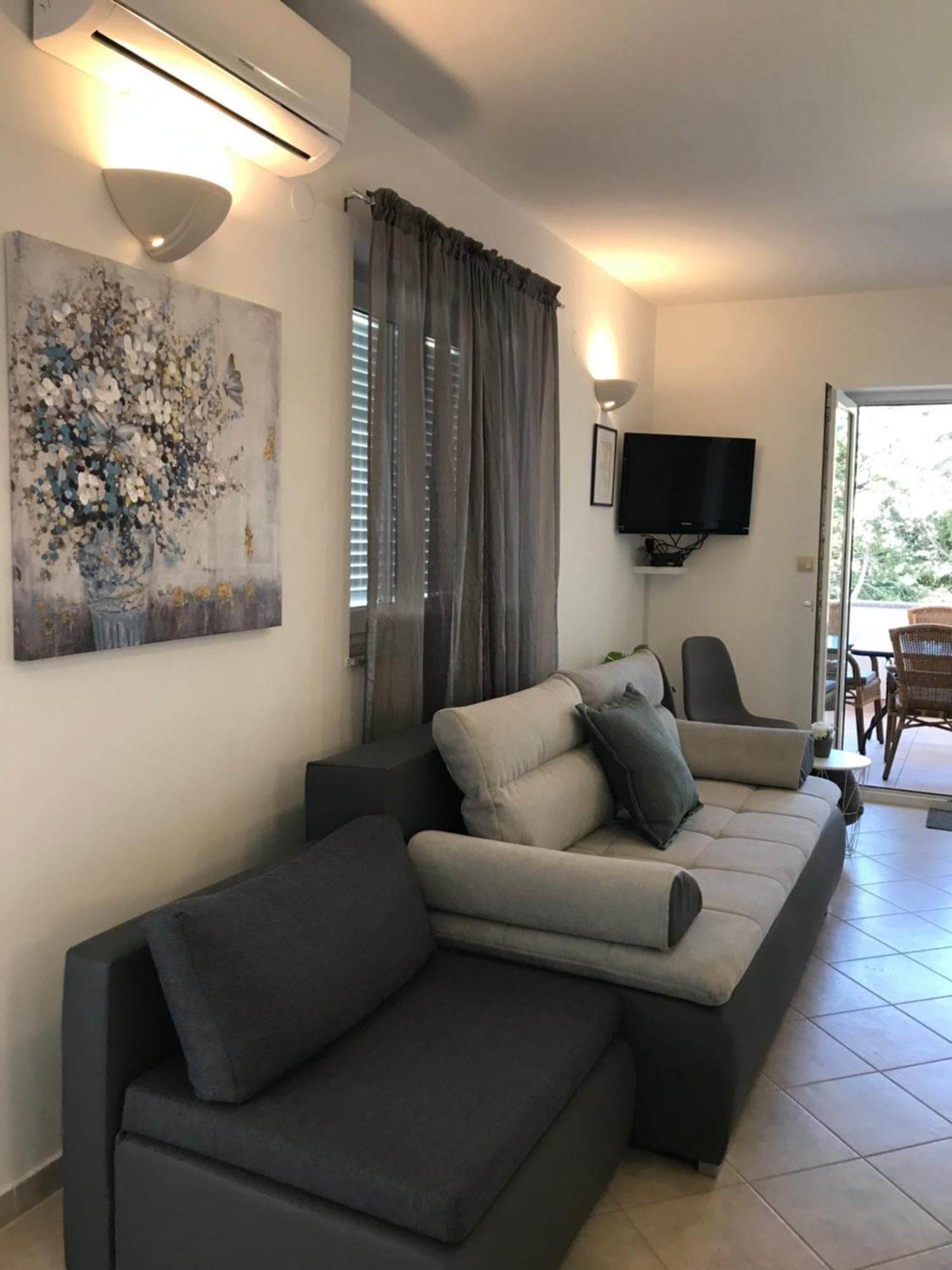 Apartmani Samec Novalja Bagian luar foto