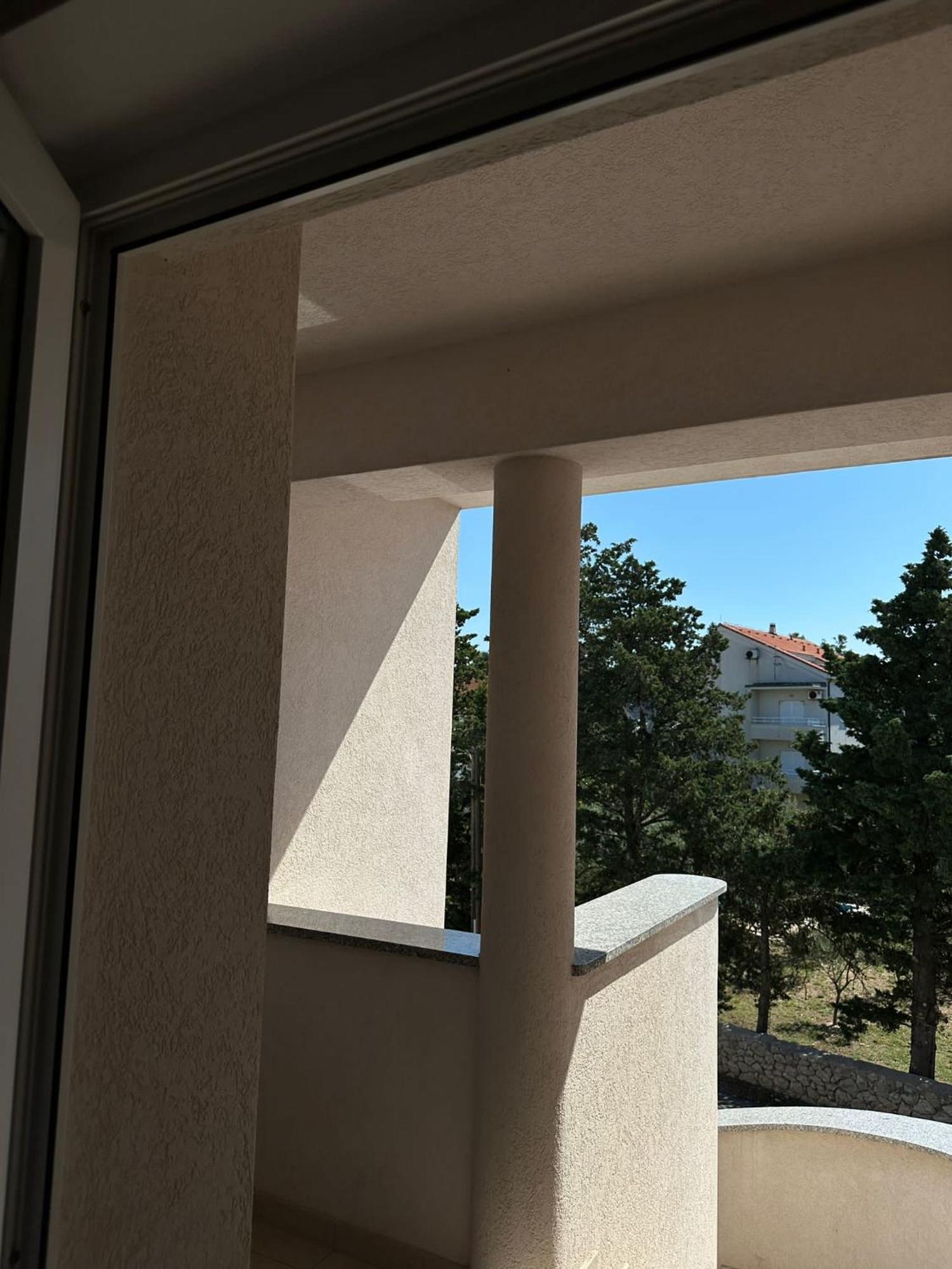 Apartmani Samec Novalja Bagian luar foto